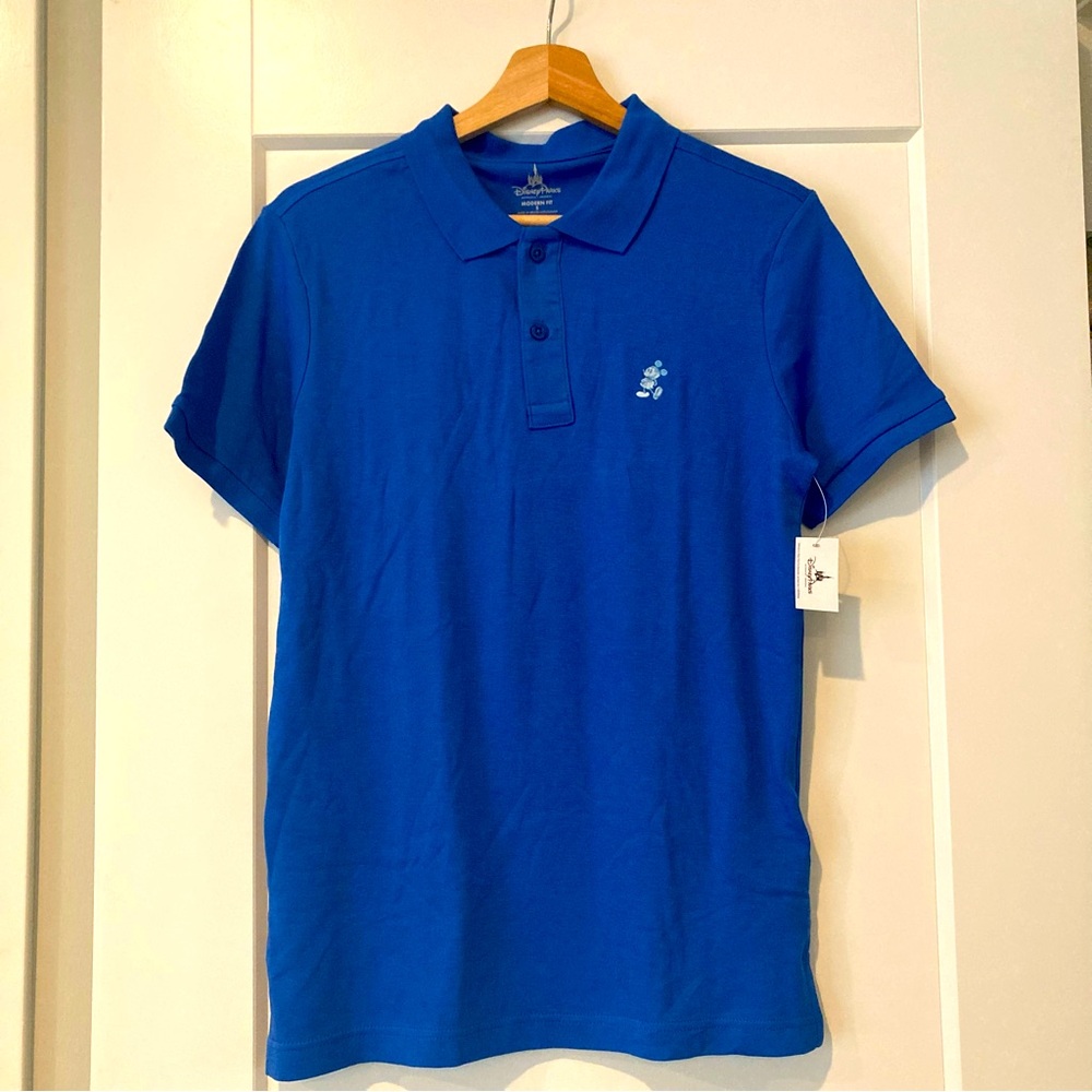 Disney Parks Polo with Mickey Small NWT